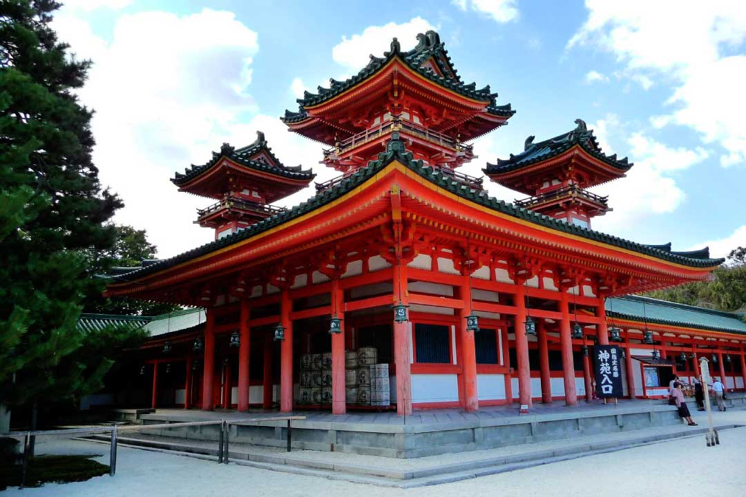 平安神宮 京都 観光 貸切タクシー