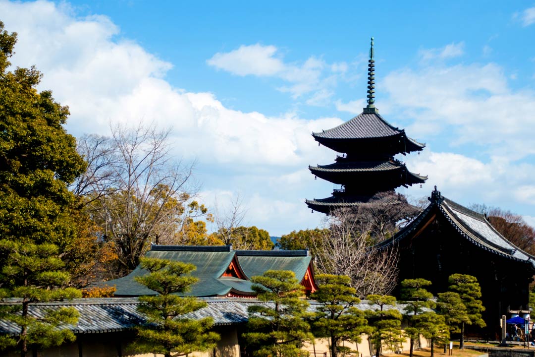 東寺 京都 観光 貸切タクシー